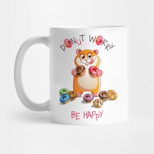 hamster donut worry Mug